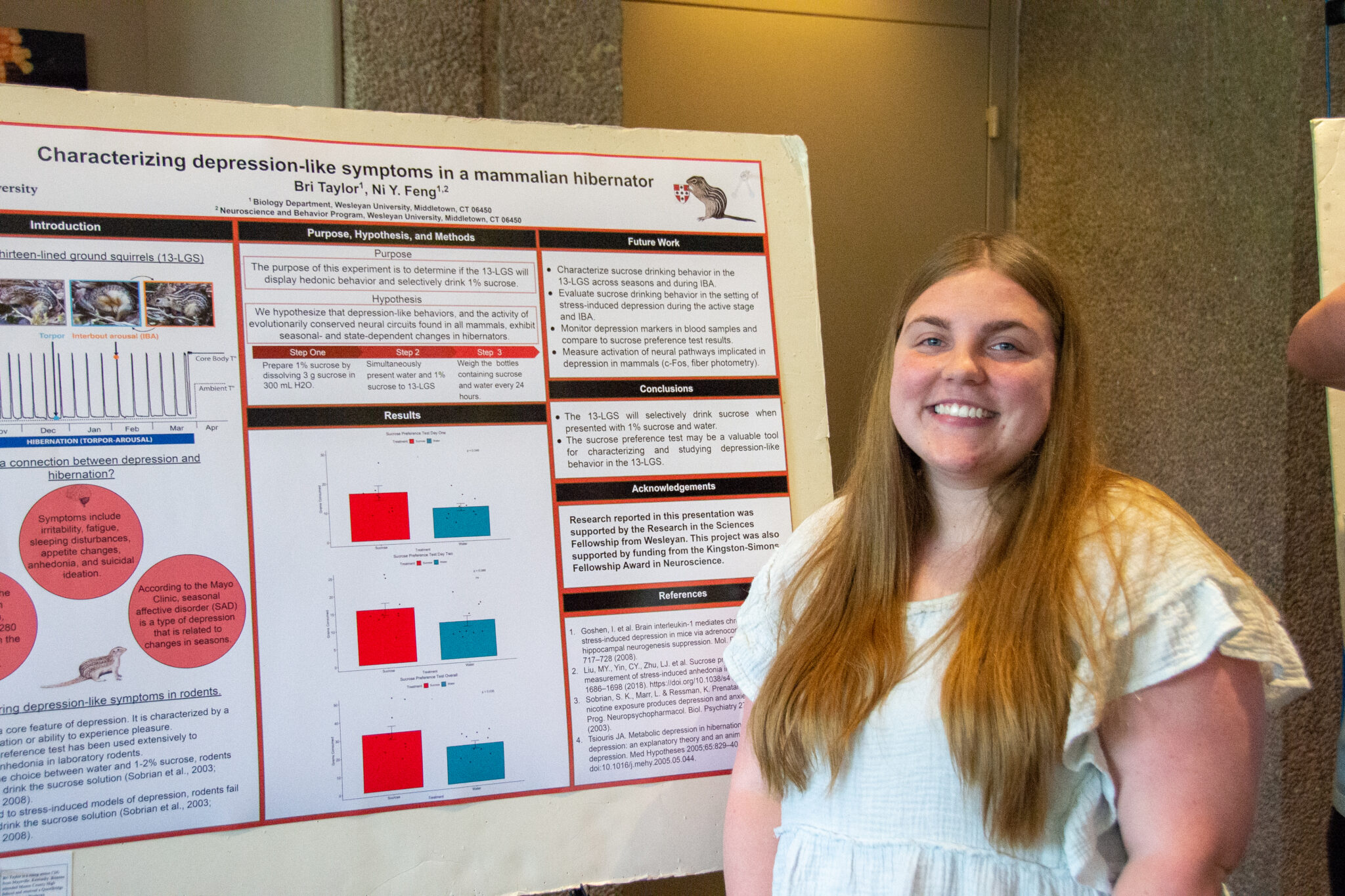 Bri Taylor ’24. (Mike Mavredakis)