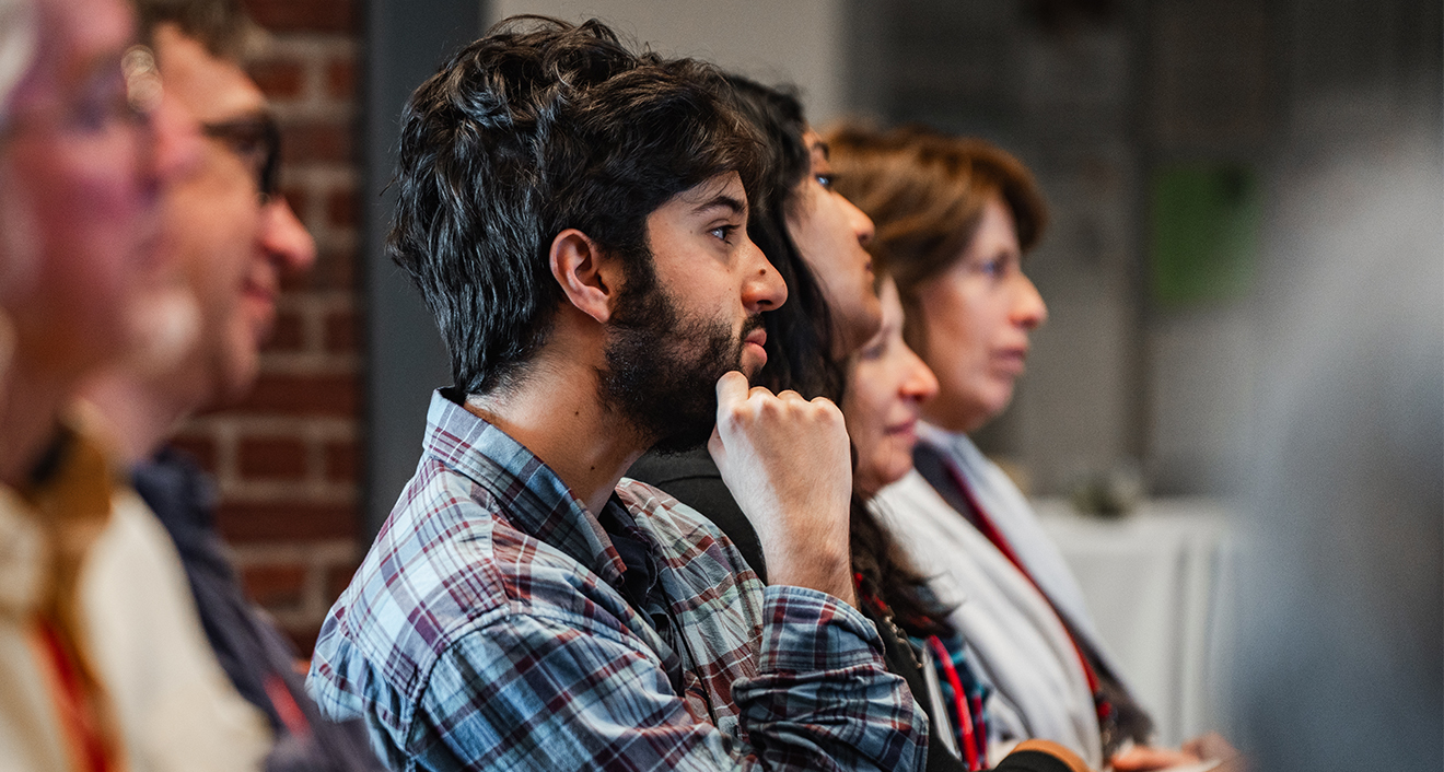 Alumni, students, faculty, and guests attended keynotes and panels.