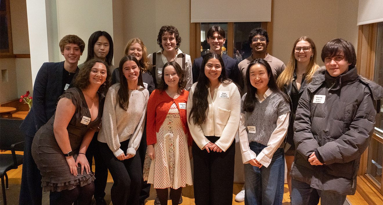 Phi Beta Kappa student inductees from Wesleyan