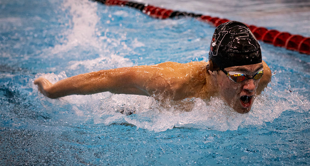 Wesleyan men's swimming