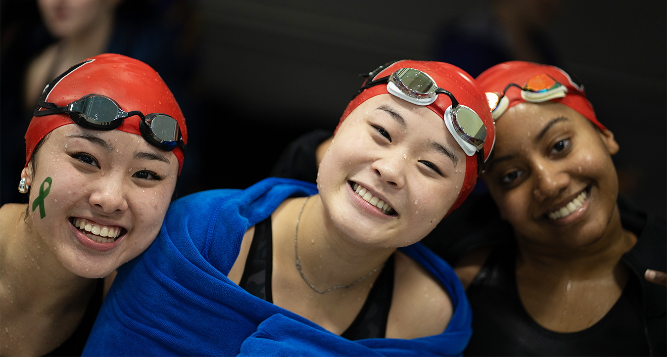 Wesleyan women's swimming