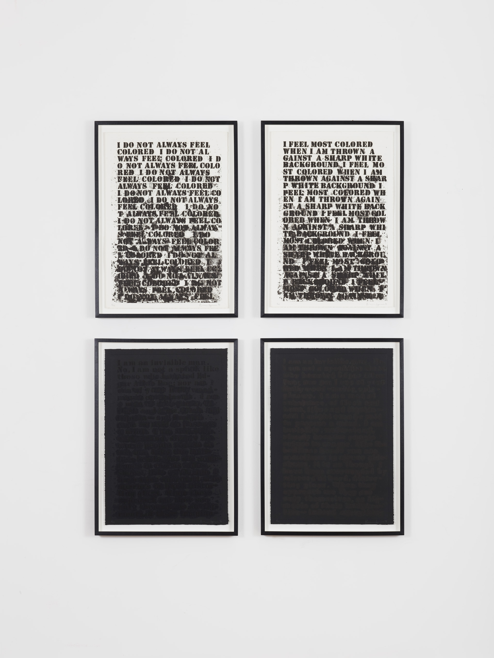 Reading Signs: Jasper Johns and Glenn Ligon in Print