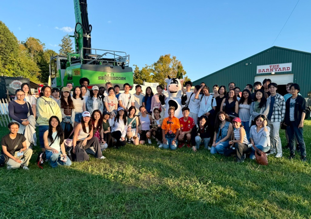Group photo of IBP participants at 2025 Durham Fair